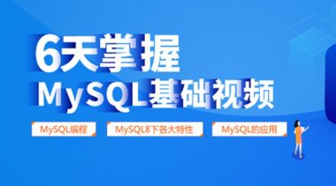 MySQL基础教程视频合集：6天掌握MySQL核心知识插图