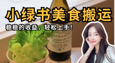 微信小绿书美食搬运指南：轻松上手，稳定收益插图