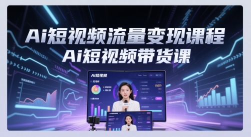 AI短视频创作与流量变现课程插图