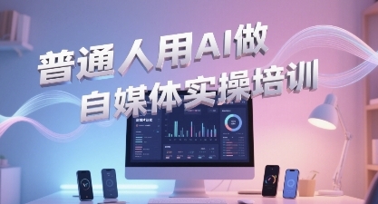 自媒体新手必备：AI辅助创作课程插图