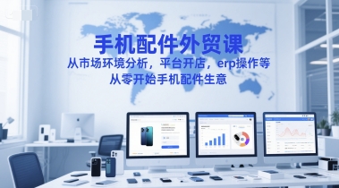 手机配件外贸全攻略：从市场环境到ERP操作，零基础开启手机配件生意插图